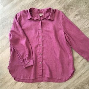 J. Jill Linen Button Down